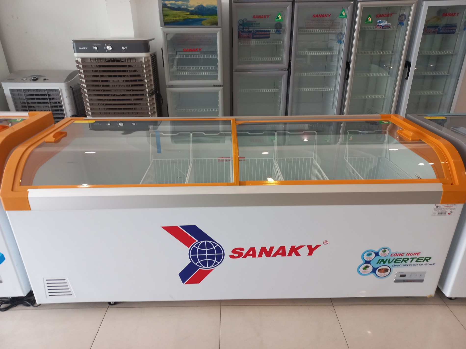 Tủ đông Sanaky chính hãng phục vụ gia đình và kinh doanh